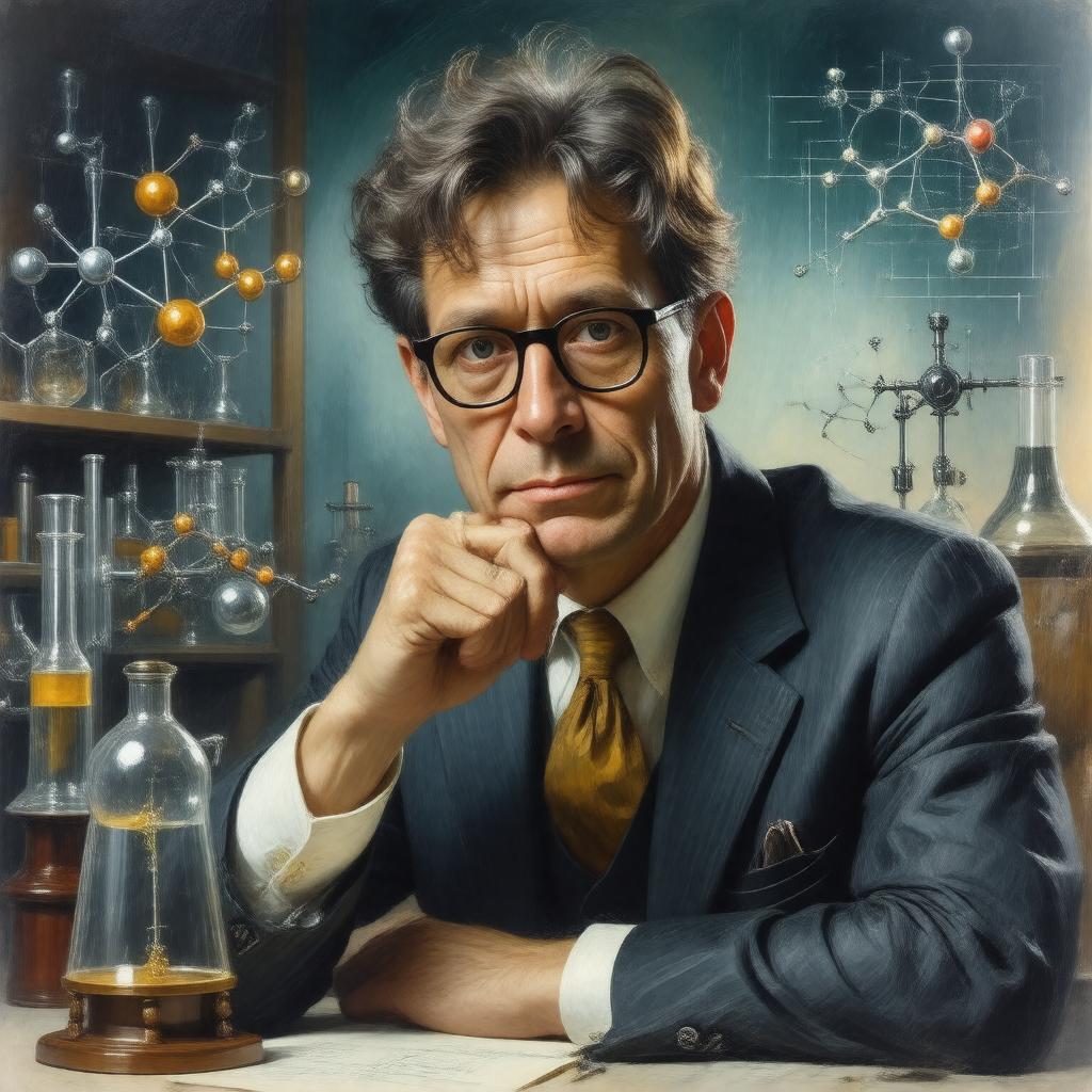 AI-created image of Bernard Feringa