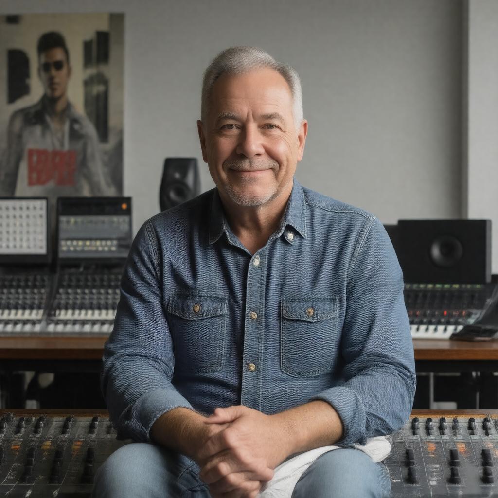 AI-created image of Bernard G. Harvey