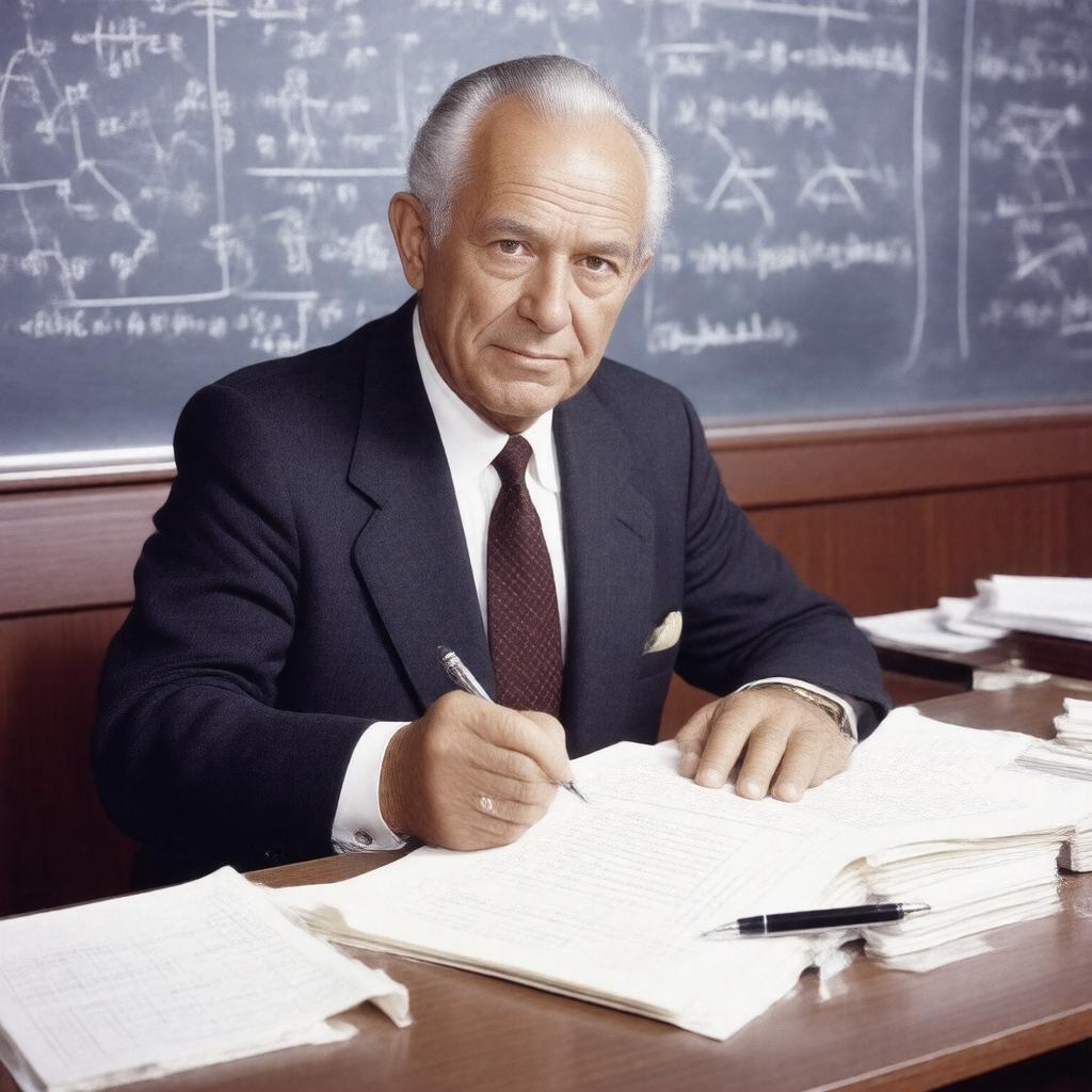 AI-created image of Bernard Koopman