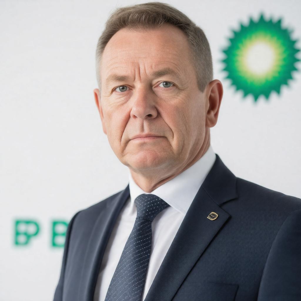 Click to view larger image AI-created image of Bernard Looney