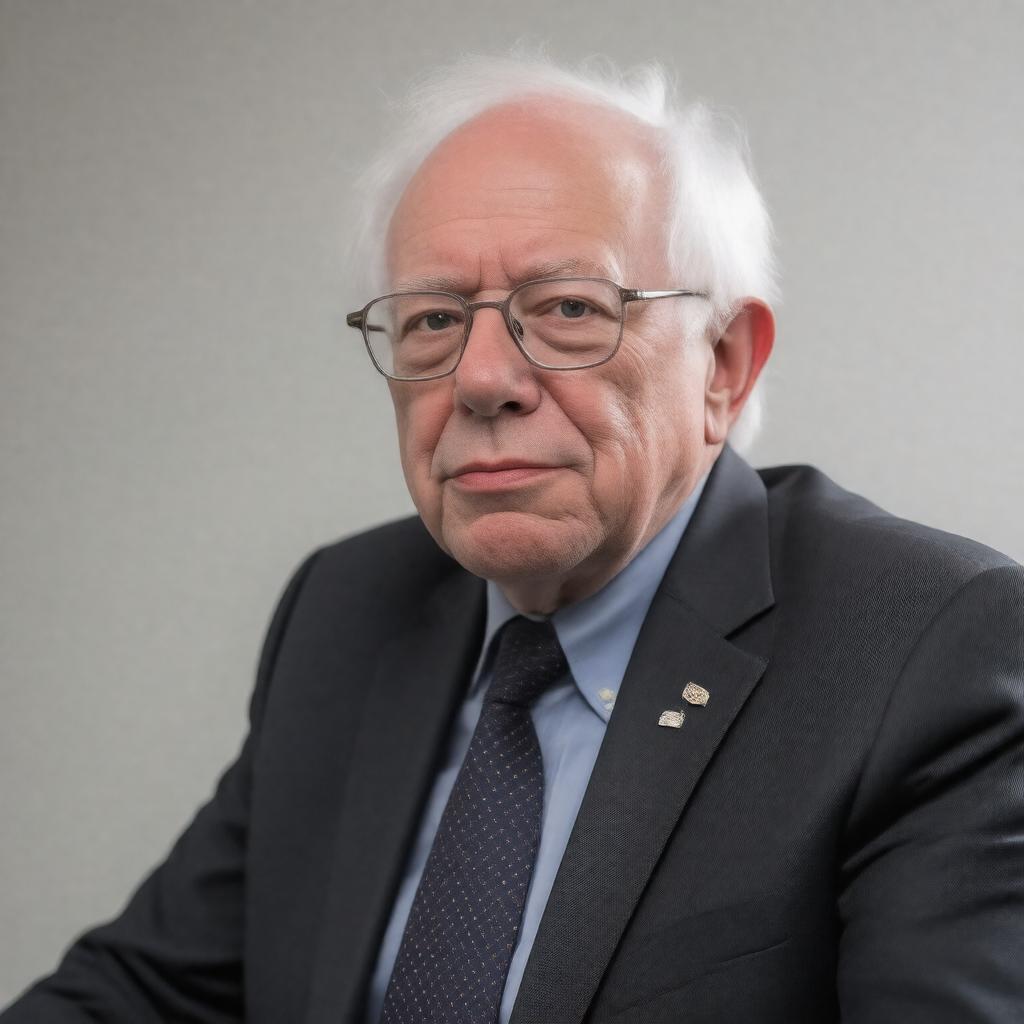AI-created image of Bernard Sanders