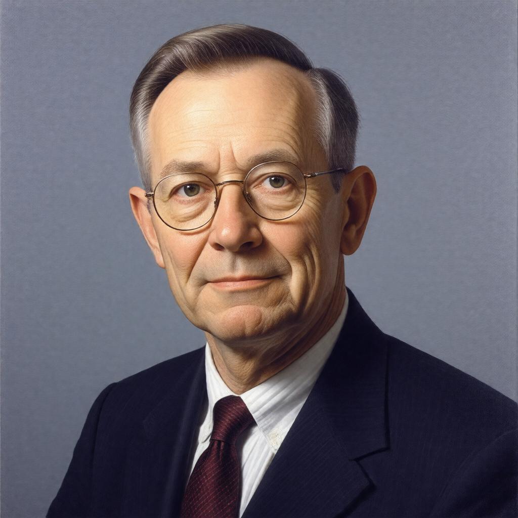 AI-created image of Bernard Walter Silverman