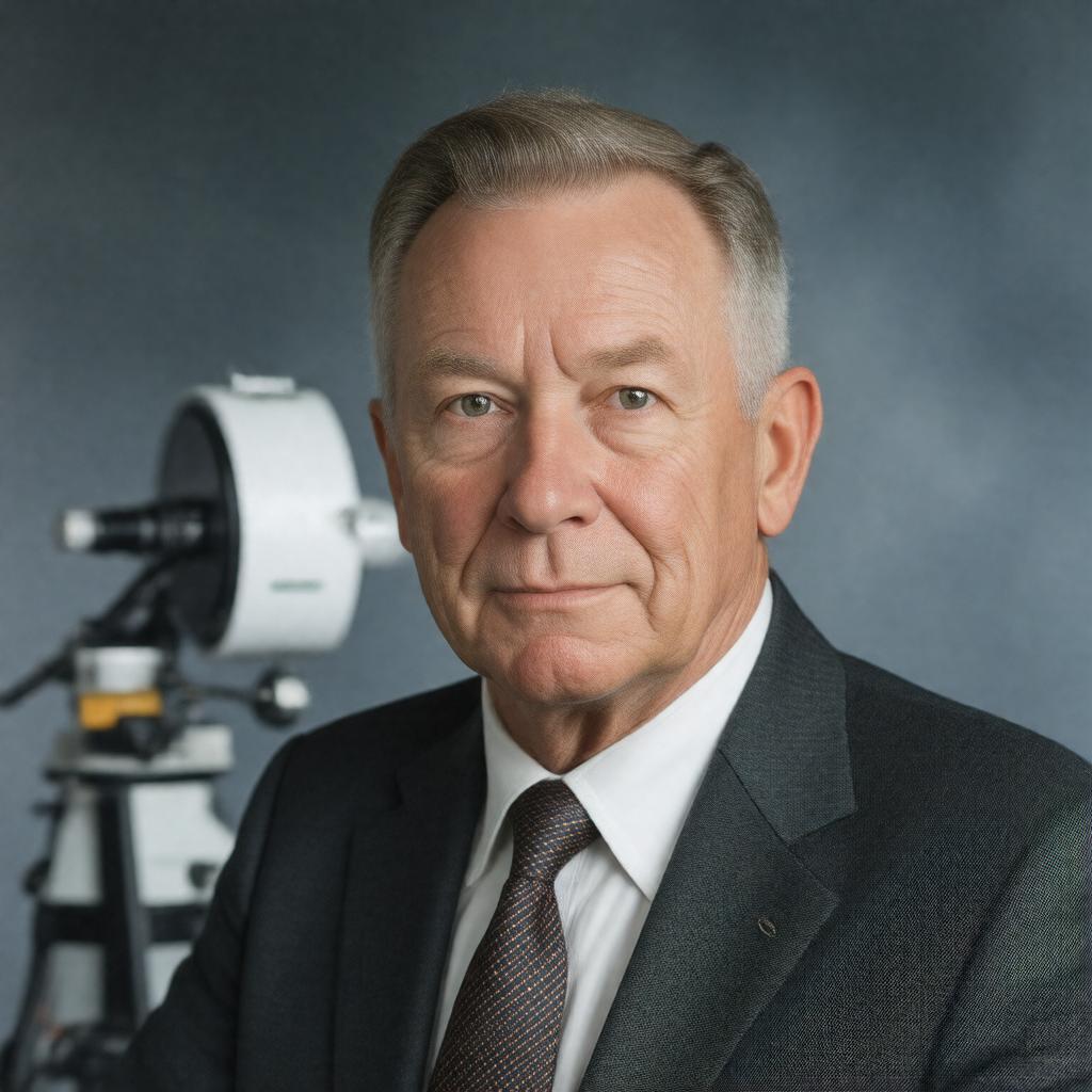 AI-created image of Bernard Yarnton Mills