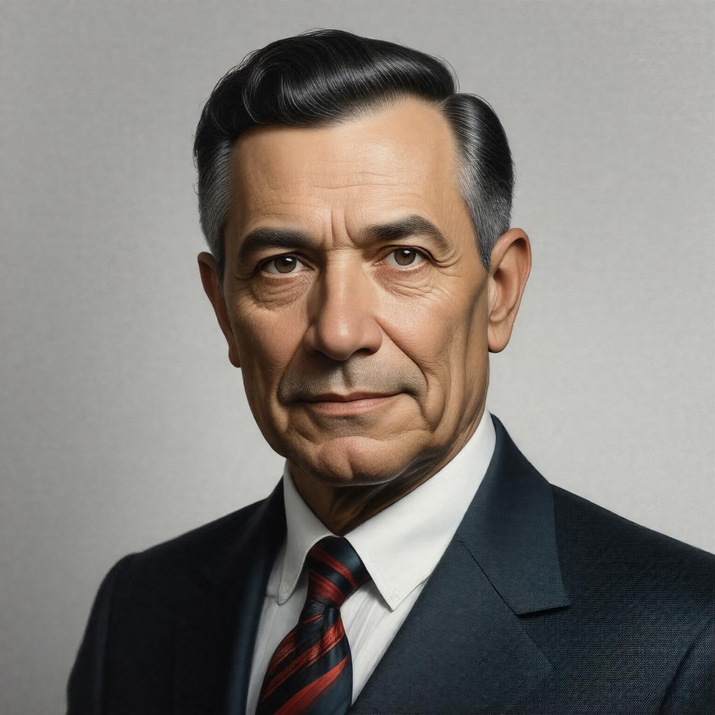 AI-created image of Bernardo Arévalo