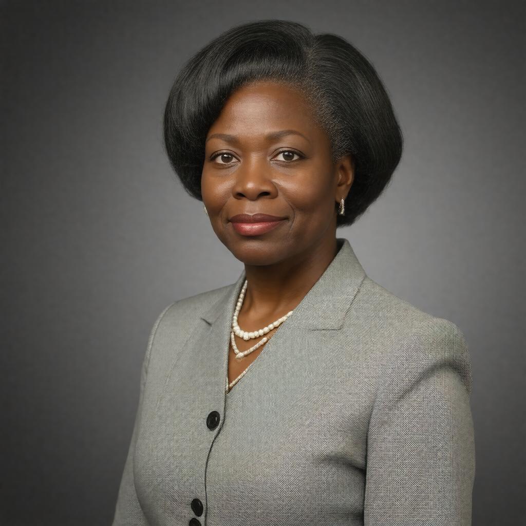 Click to view larger image AI-created image of Bernice Albertine King