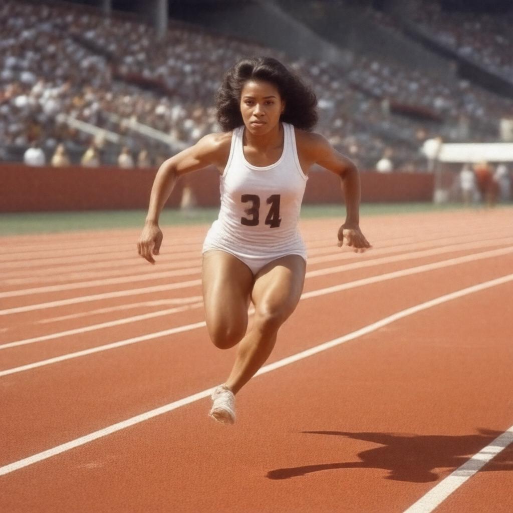 Click to view larger image AI-created image of Bernice Crow