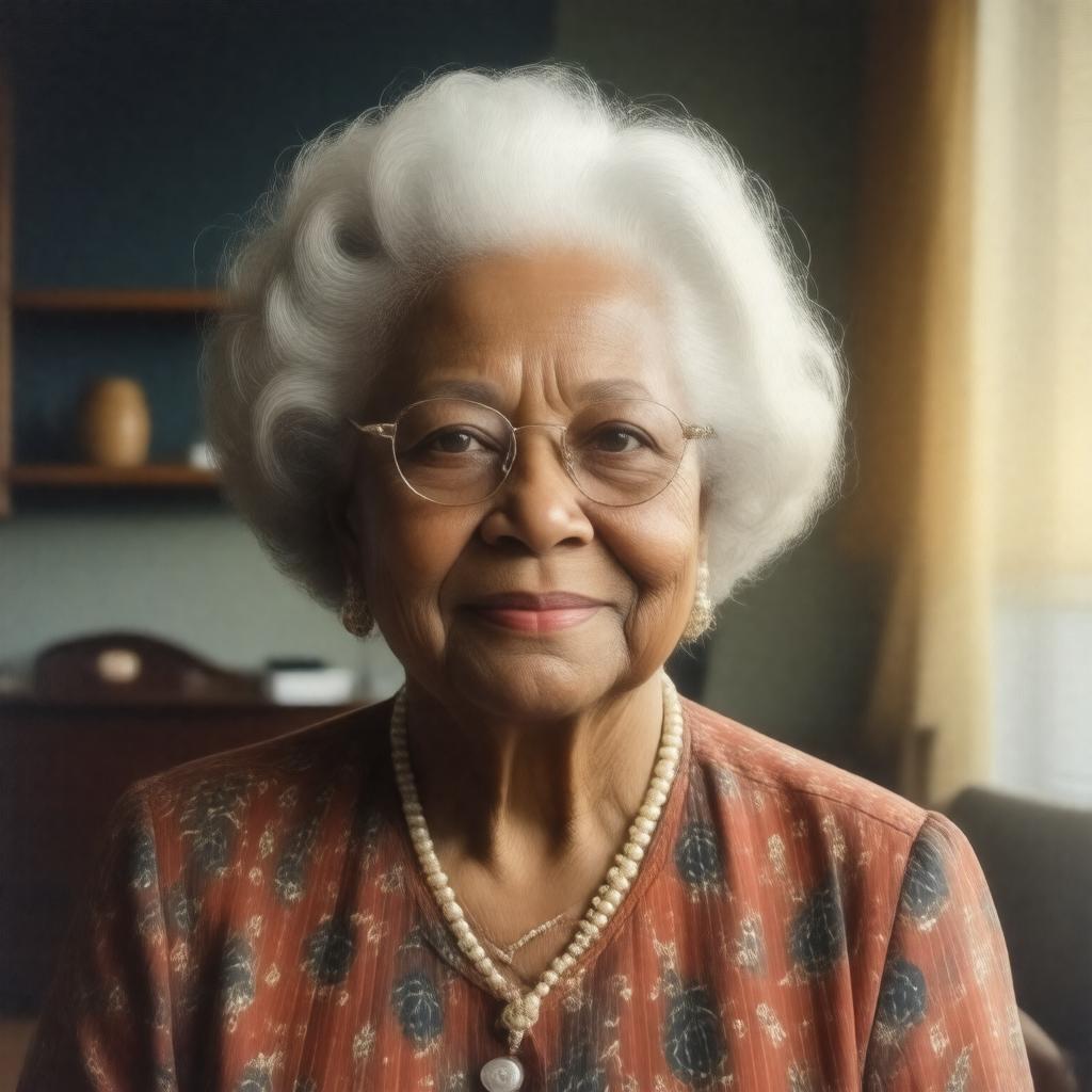 AI-created image of Bernice McMurry Scott