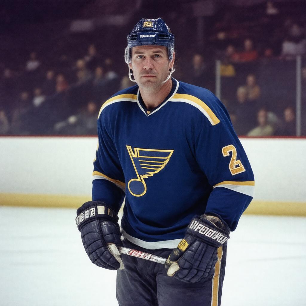 Click to view larger image AI-created image of Bernie Federko