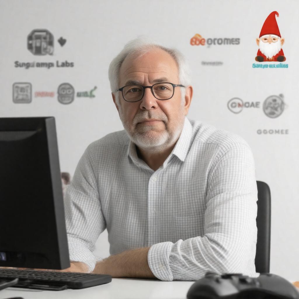 AI-created image of Bernie Innocenti