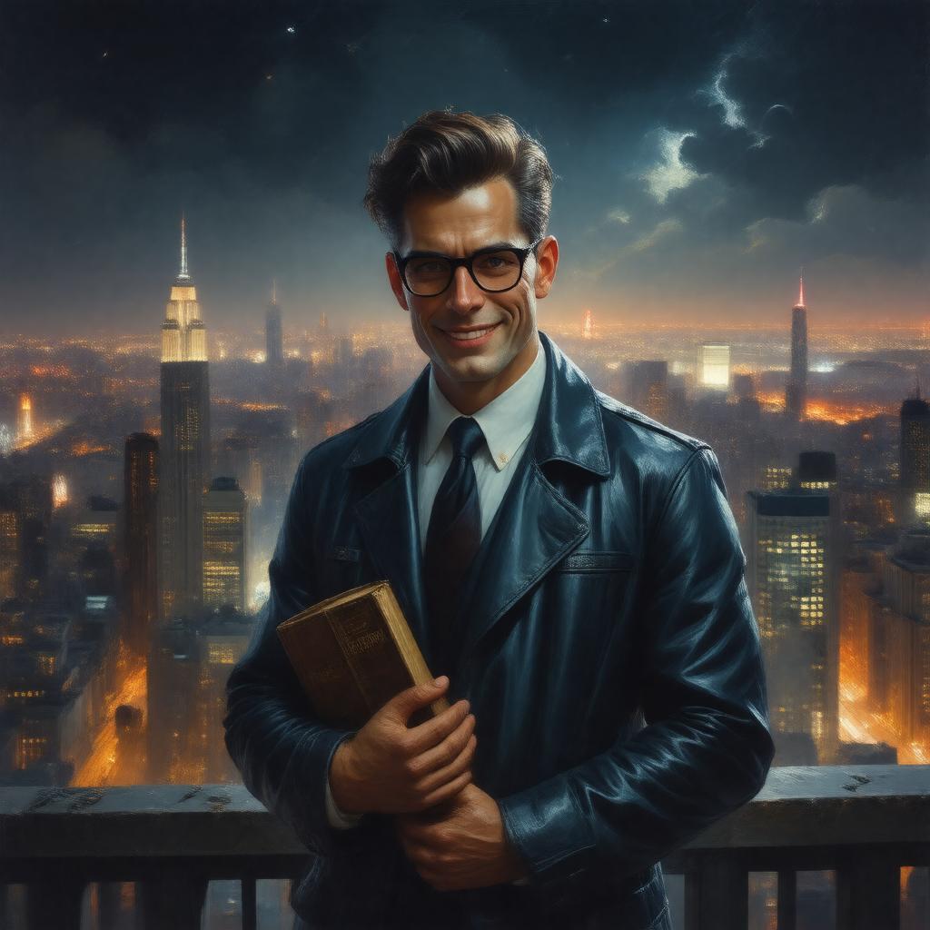 AI-created image of Bernie Rhodenbarr