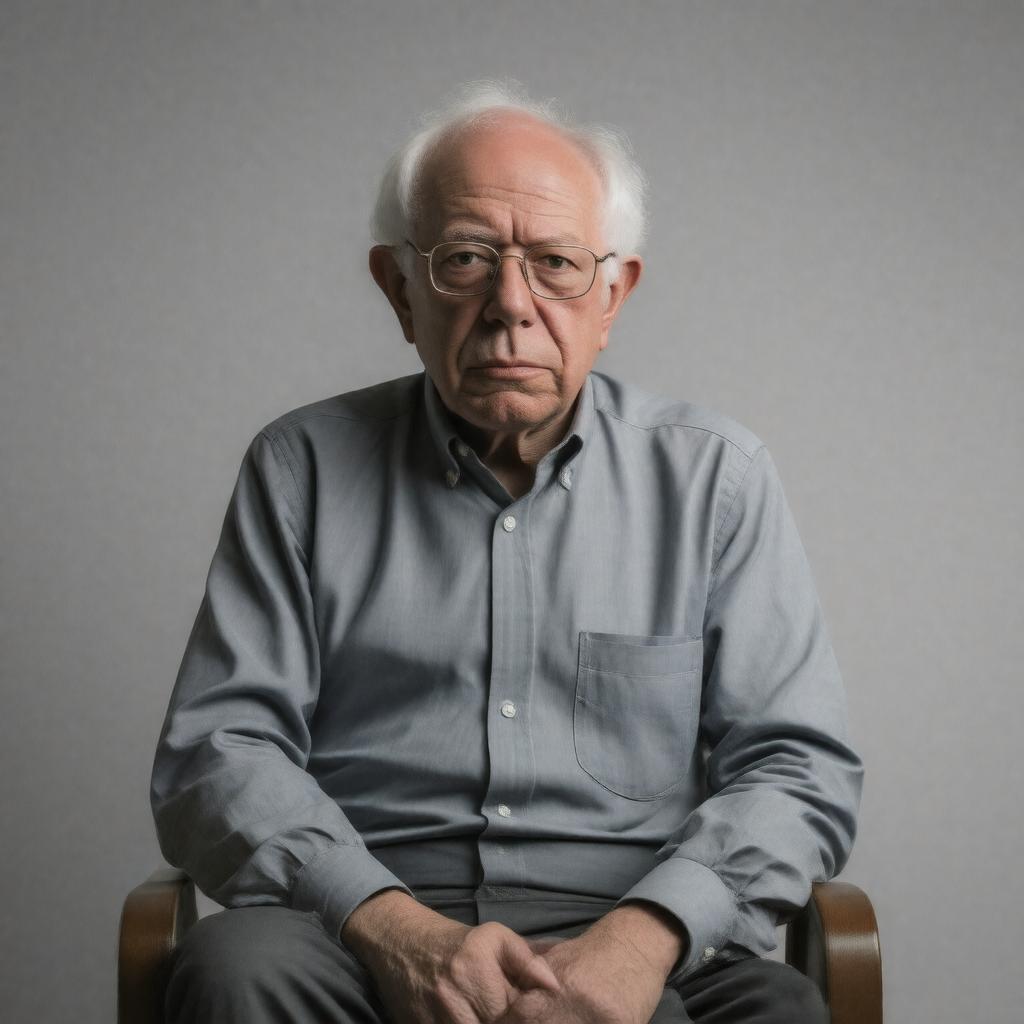 AI-created image of Bernie Sanders