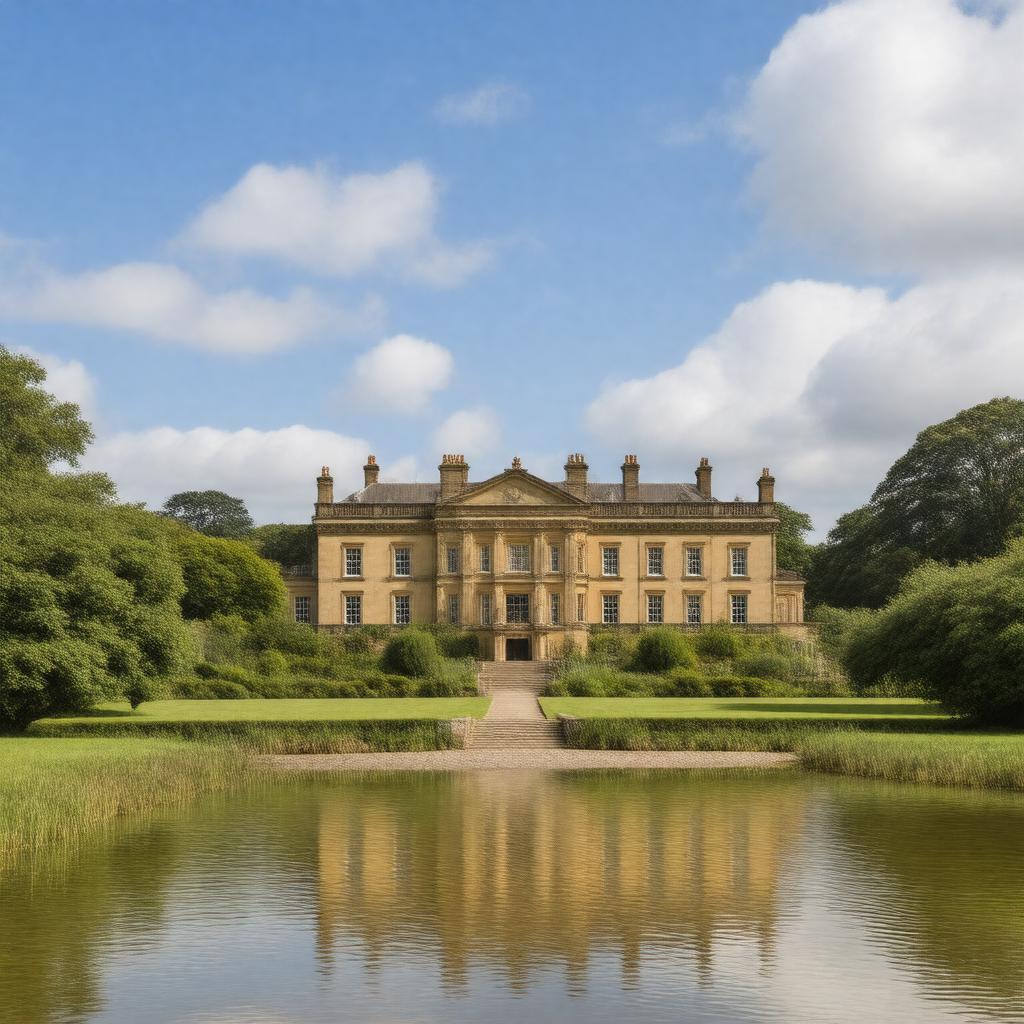 AI-created image of Berrington Hall