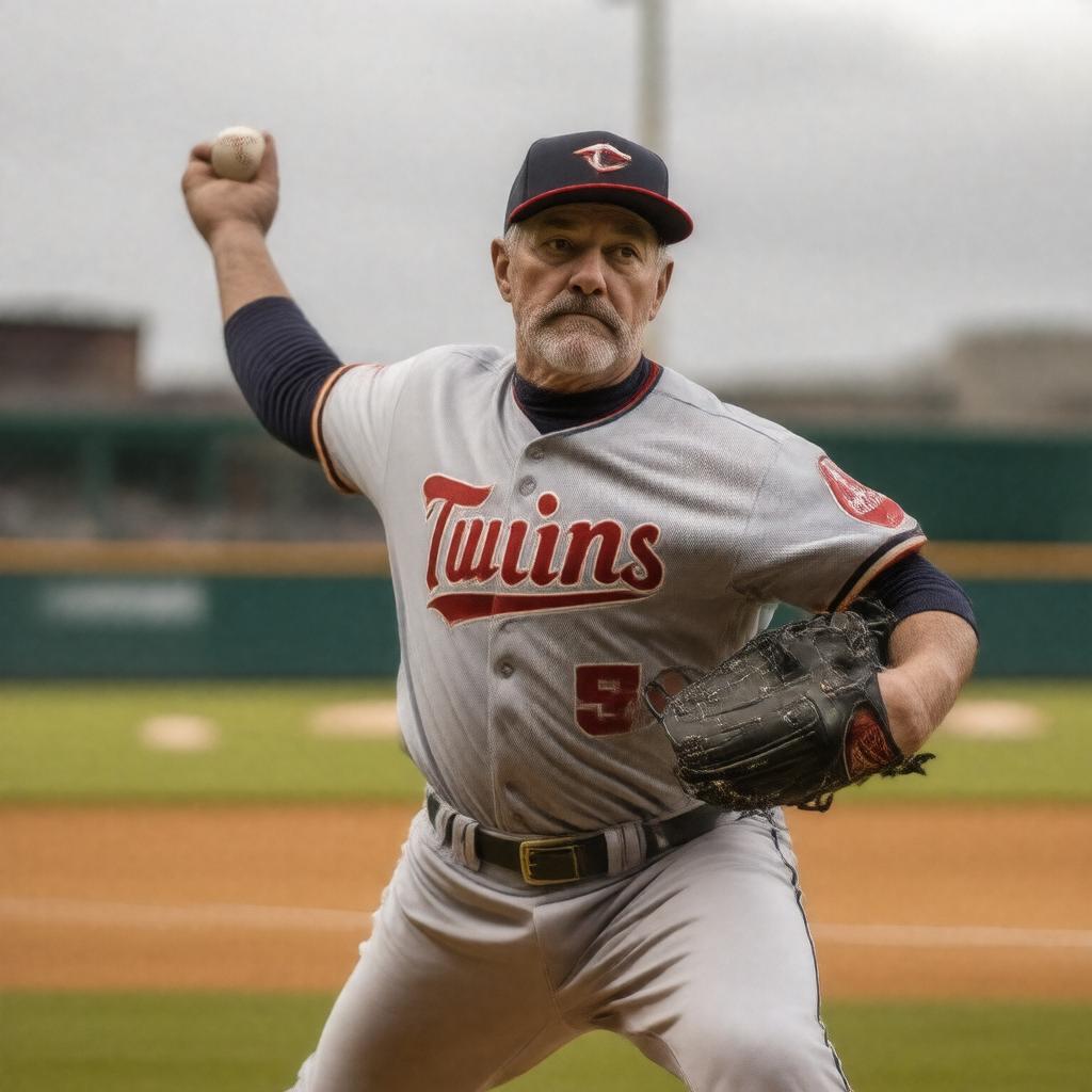 AI-created image of Bert Blyleven