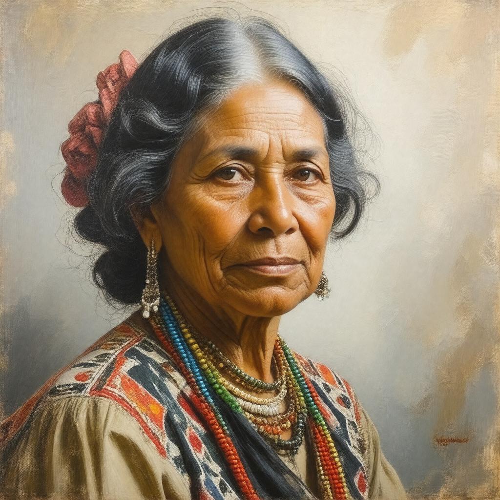 AI-created image of Bertha Goodman