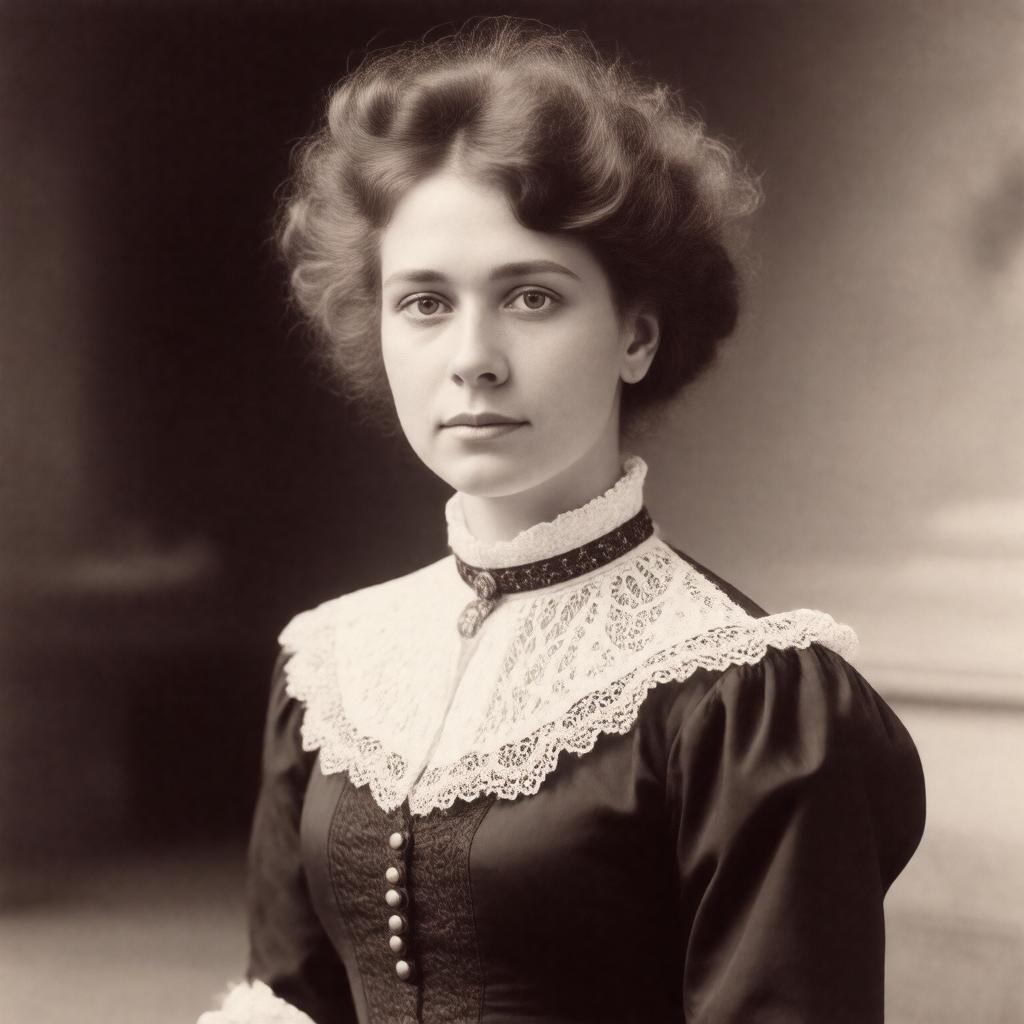 AI-created image of Bertha Löw