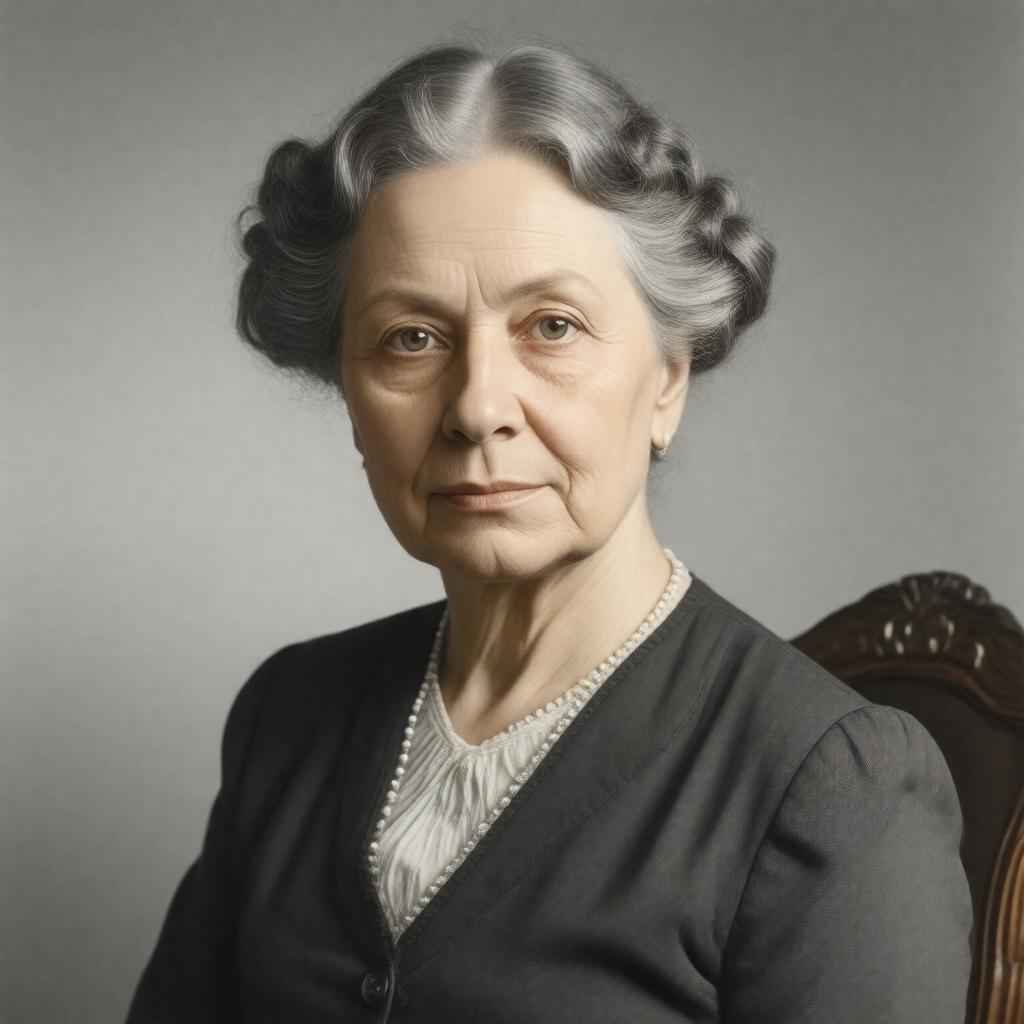 Click to view larger image AI-created image of Bertha Nernst