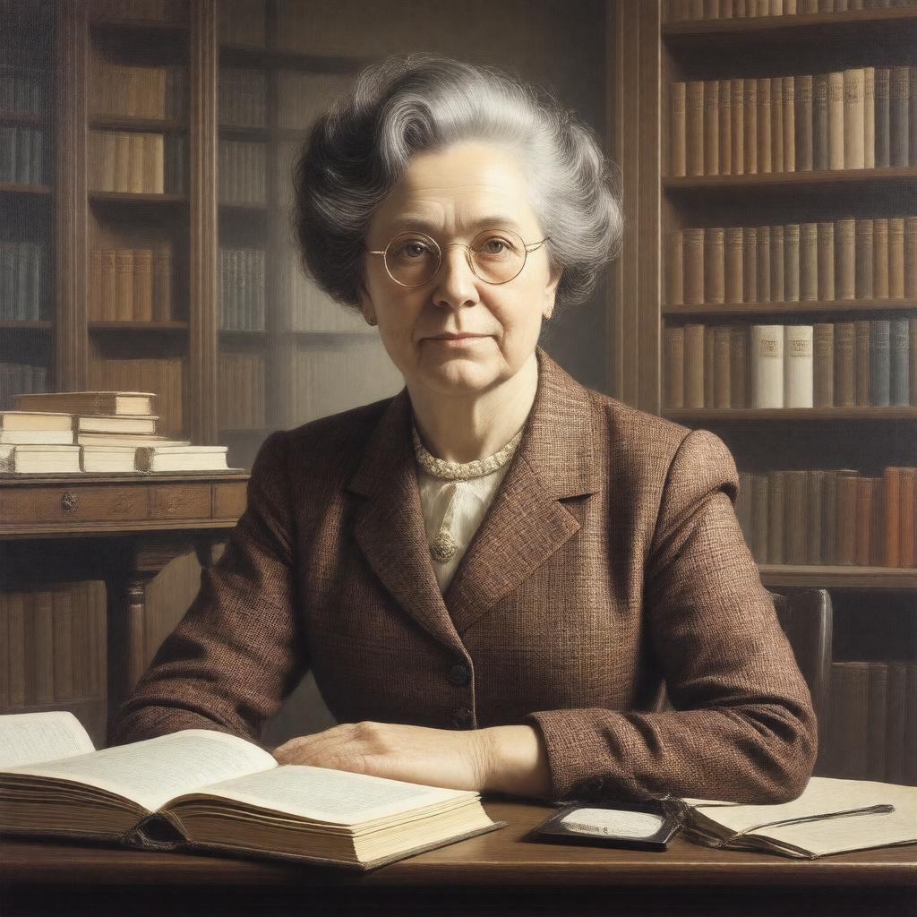 AI-created image of Bertha Swirles