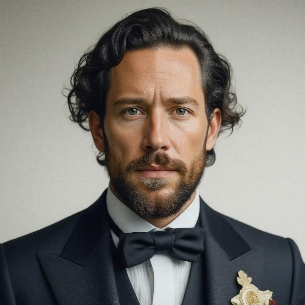 AI-created image of Bertie Carvel