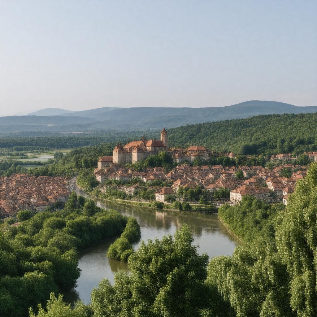 AI-created image of Besançon