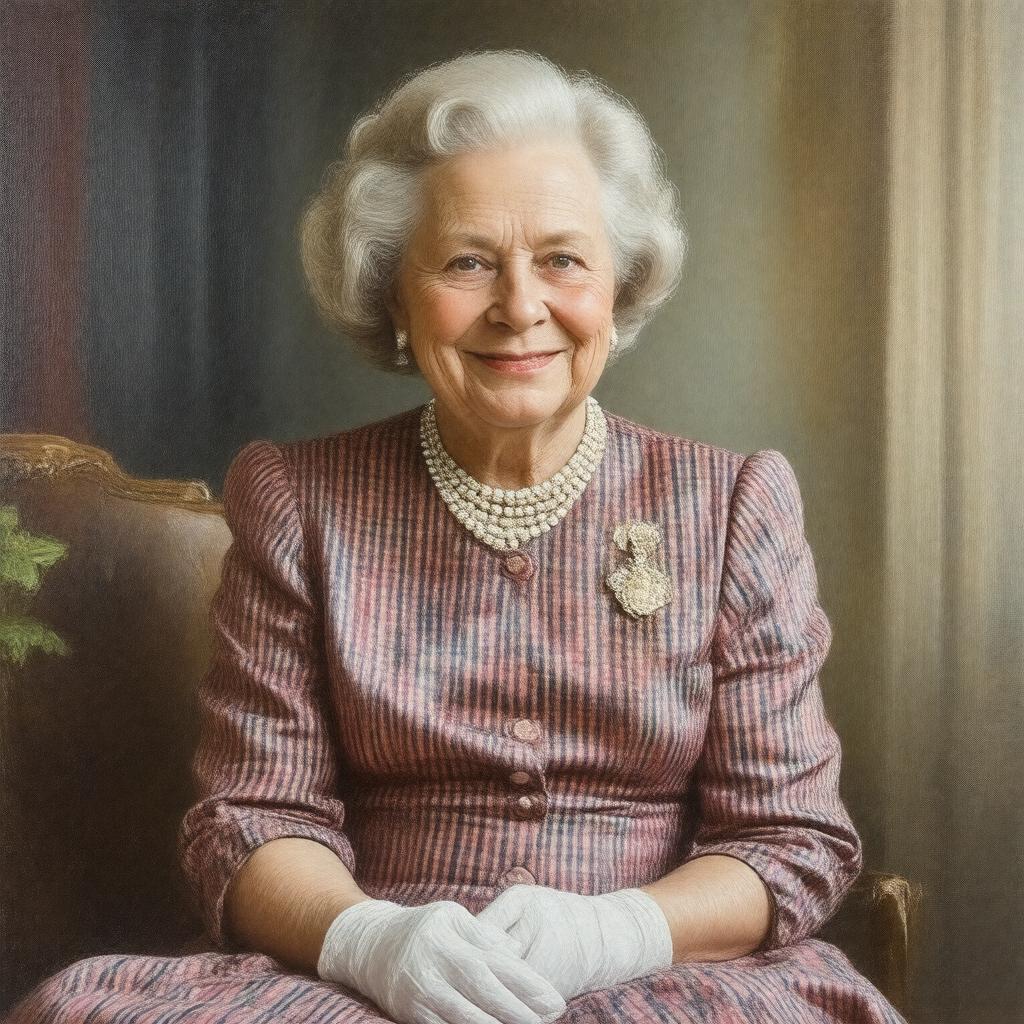 AI-created image of Bess Truman