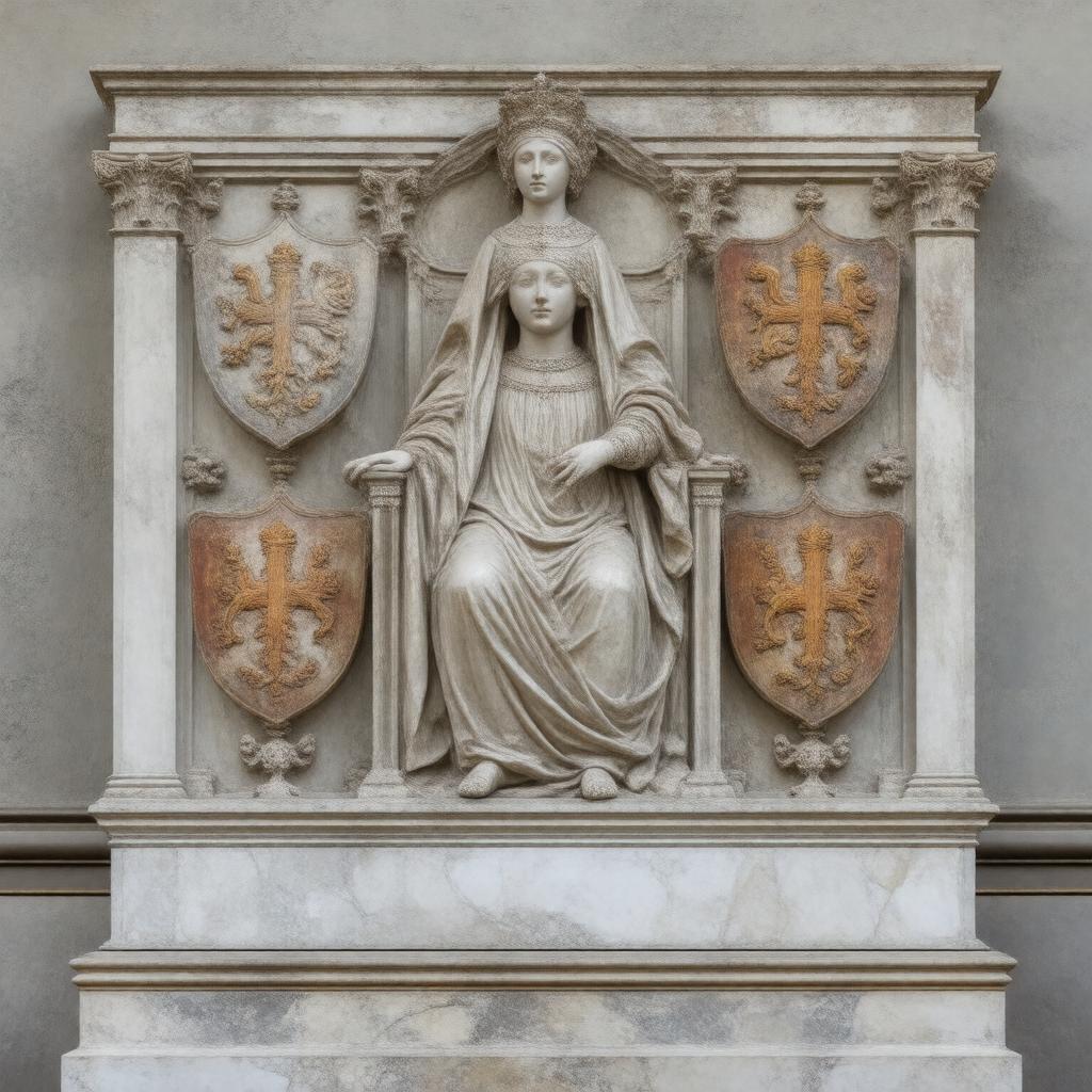 Click to view larger image AI-created image of Bess of Hardwick monument