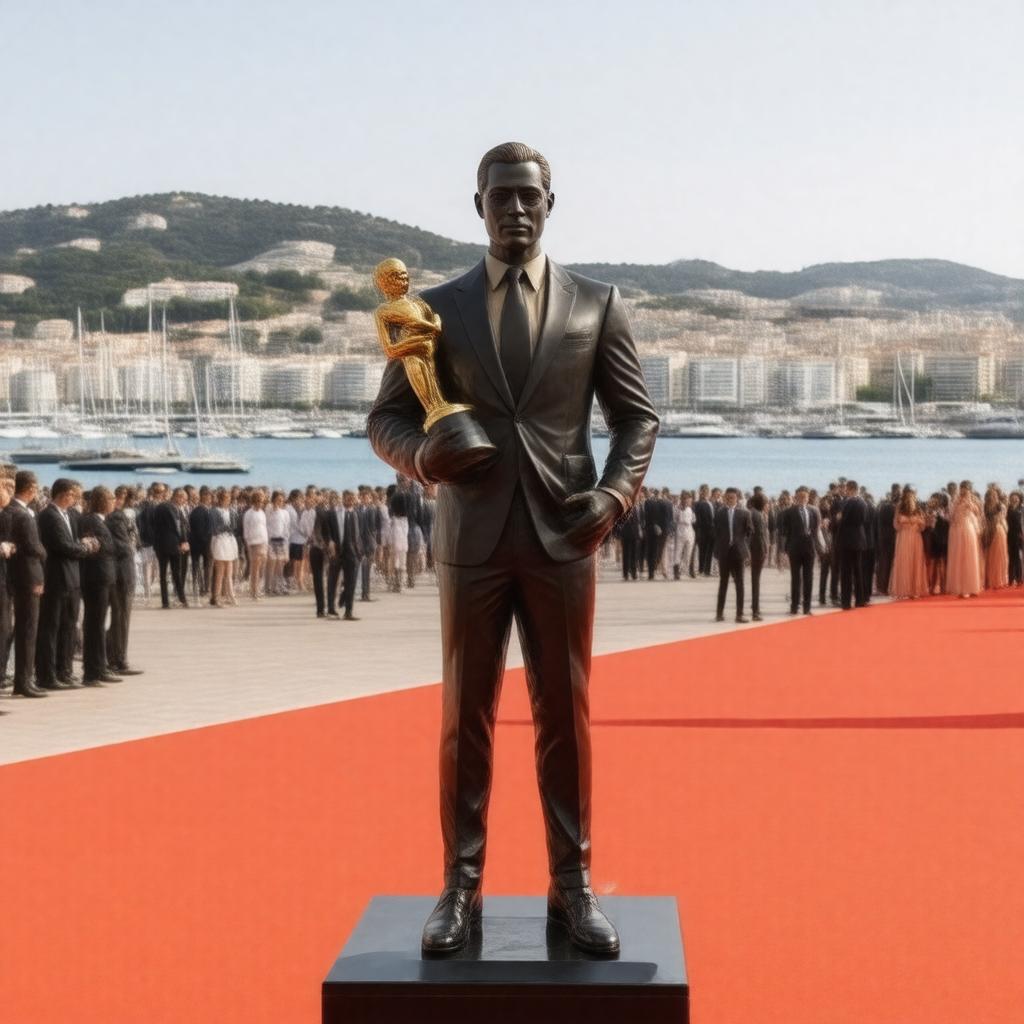 AI-created image of Best Actor at Cannes Film Festival