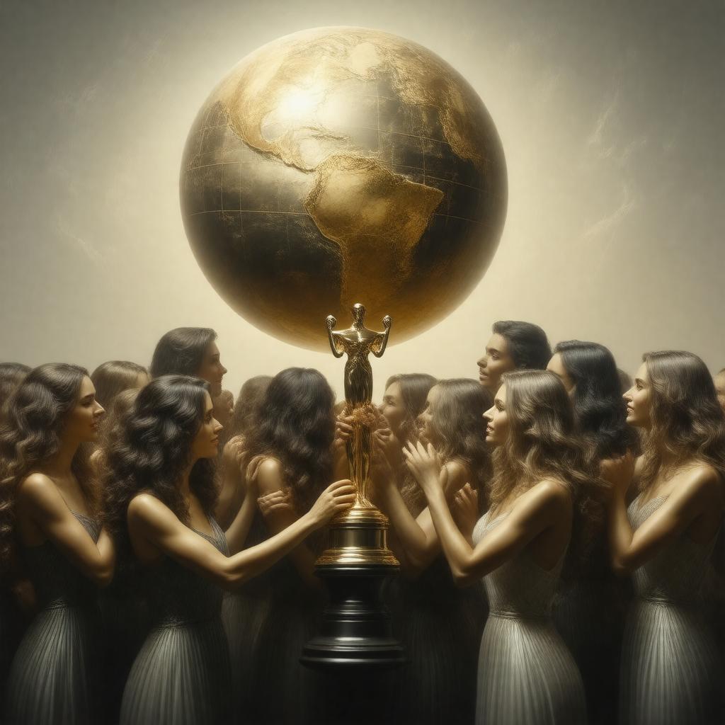 AI-created image of Best Actress – Motion Picture Drama