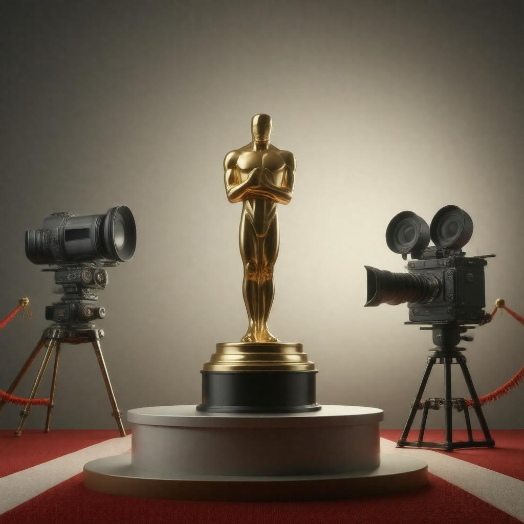 AI-created image of Best Film Award