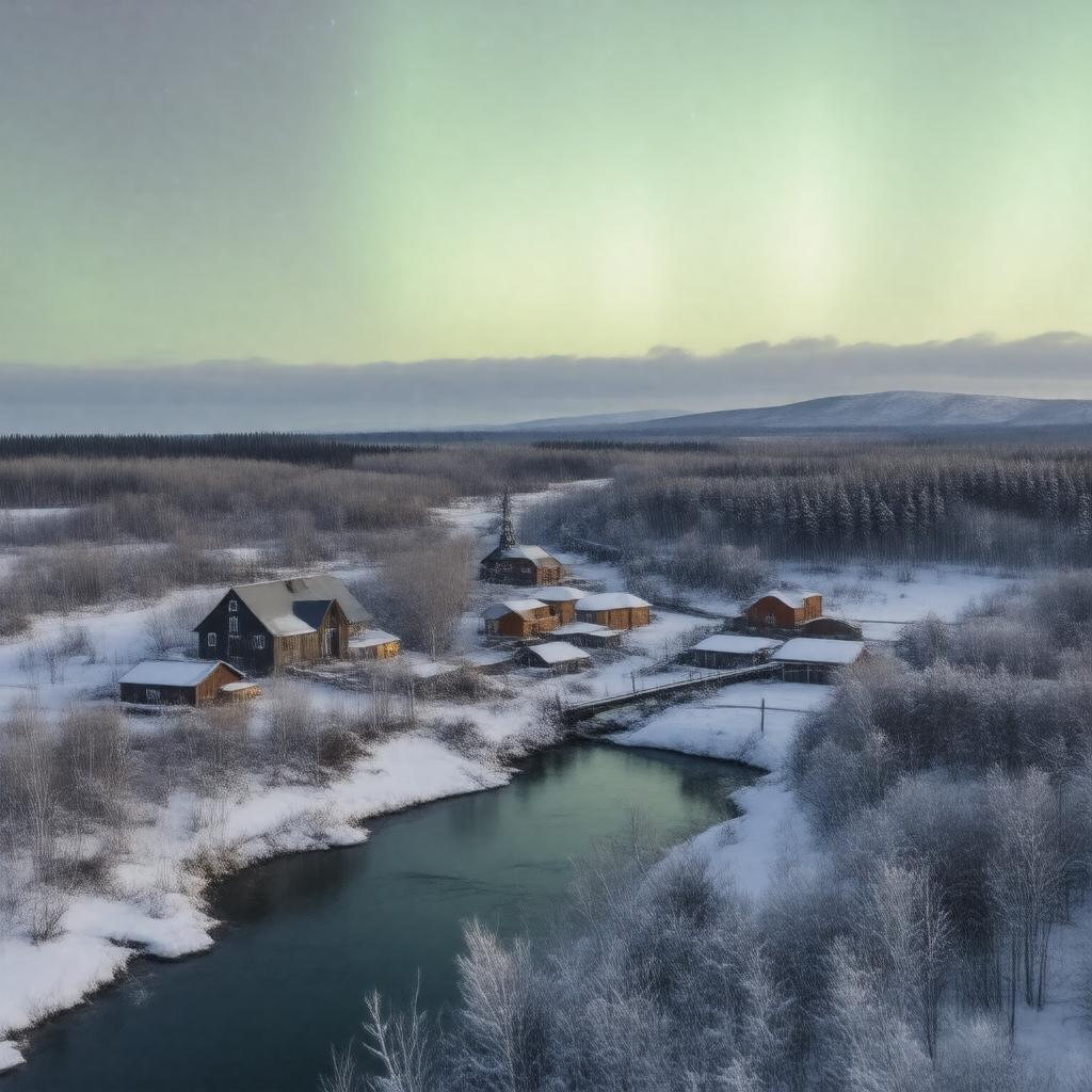 AI-created image of Bethel, Alaska