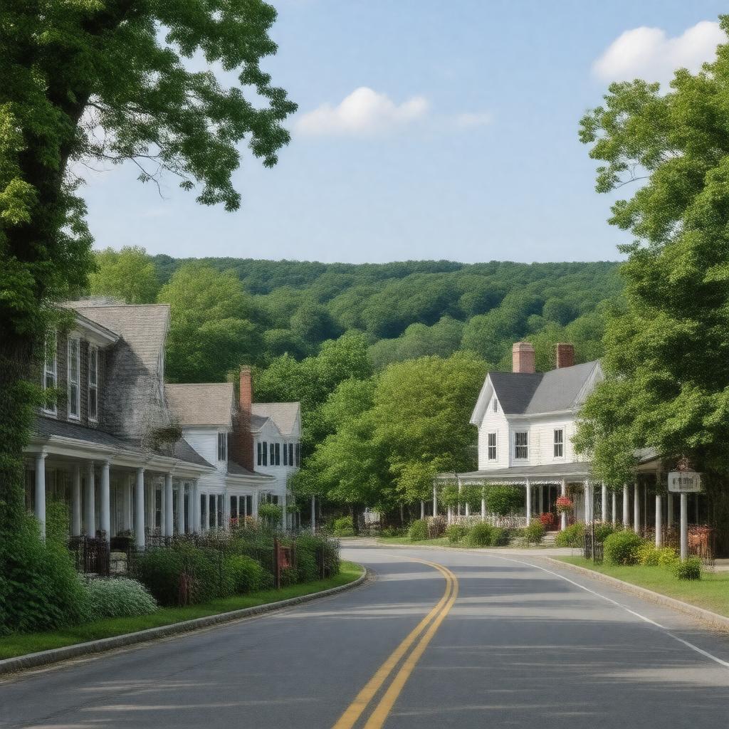 AI-created image of Bethel, Connecticut, United States