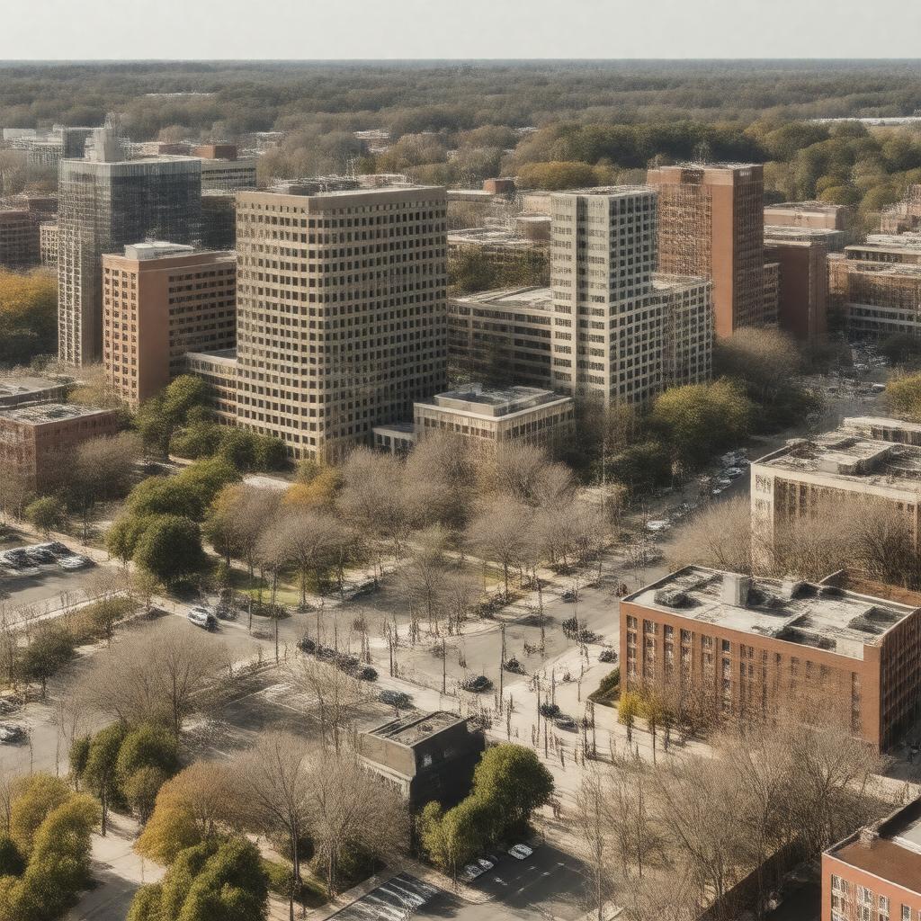 AI-created image of Bethesda, Maryland