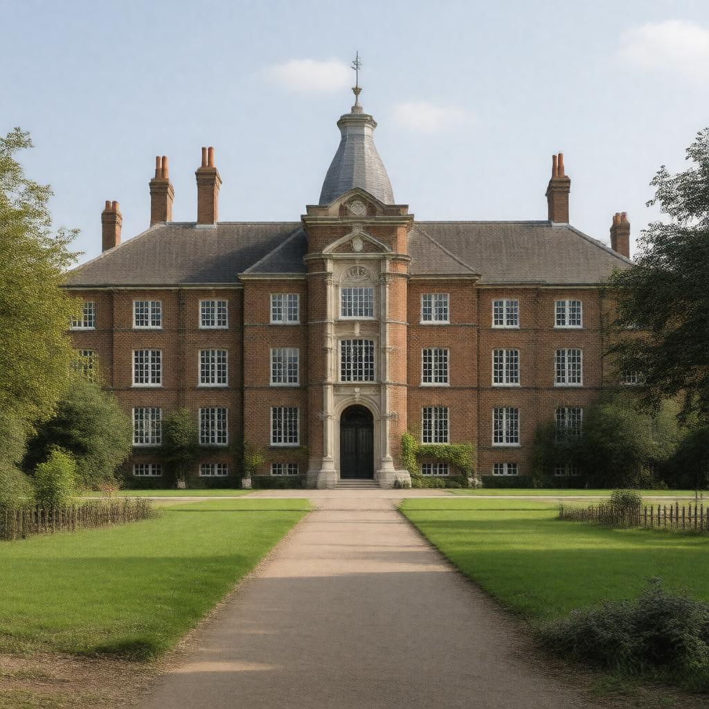 AI-created image of Bethlem Royal Hospital