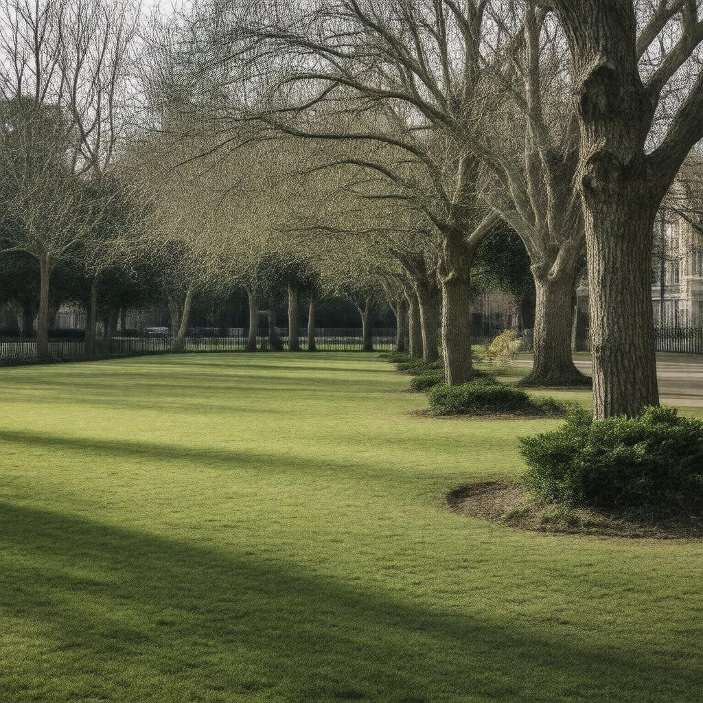 AI-created image of Bethnal Green Gardens