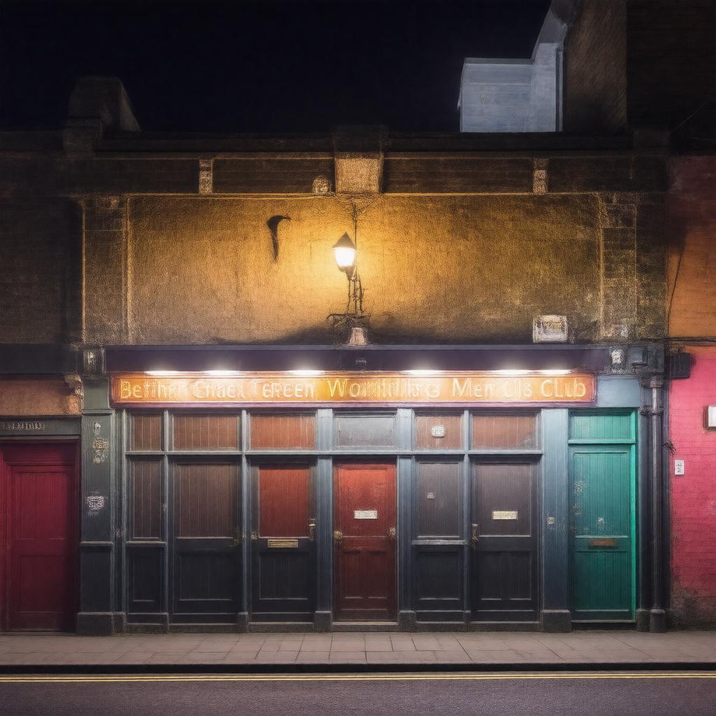Click to view larger image AI-created image of Bethnal Green Working Men's Club
