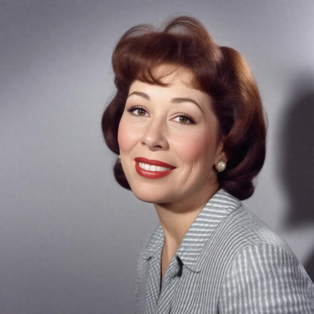 AI-created image of Betty Comden