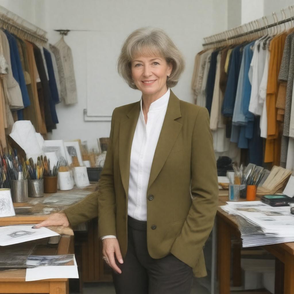 Click to view larger image AI-created image of Betty Jackson