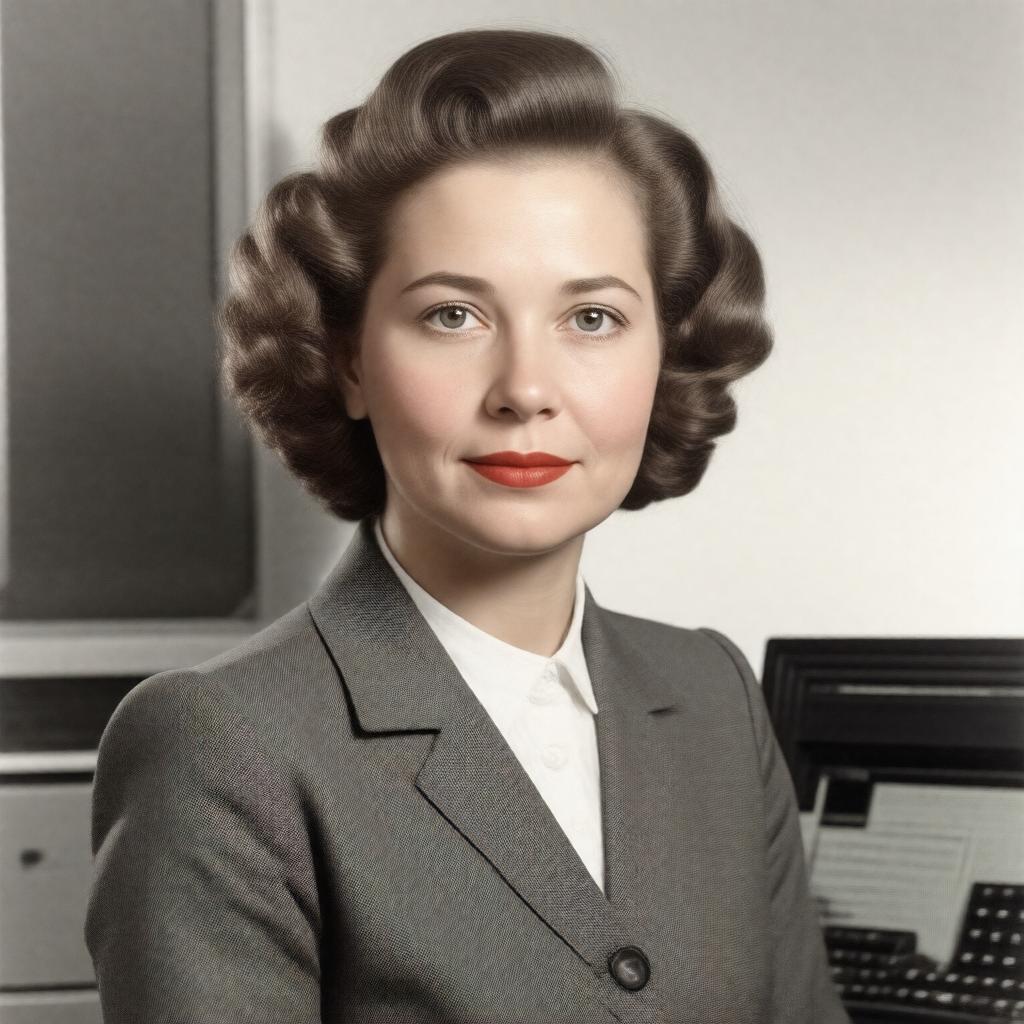 AI-created image of Betty Jennings