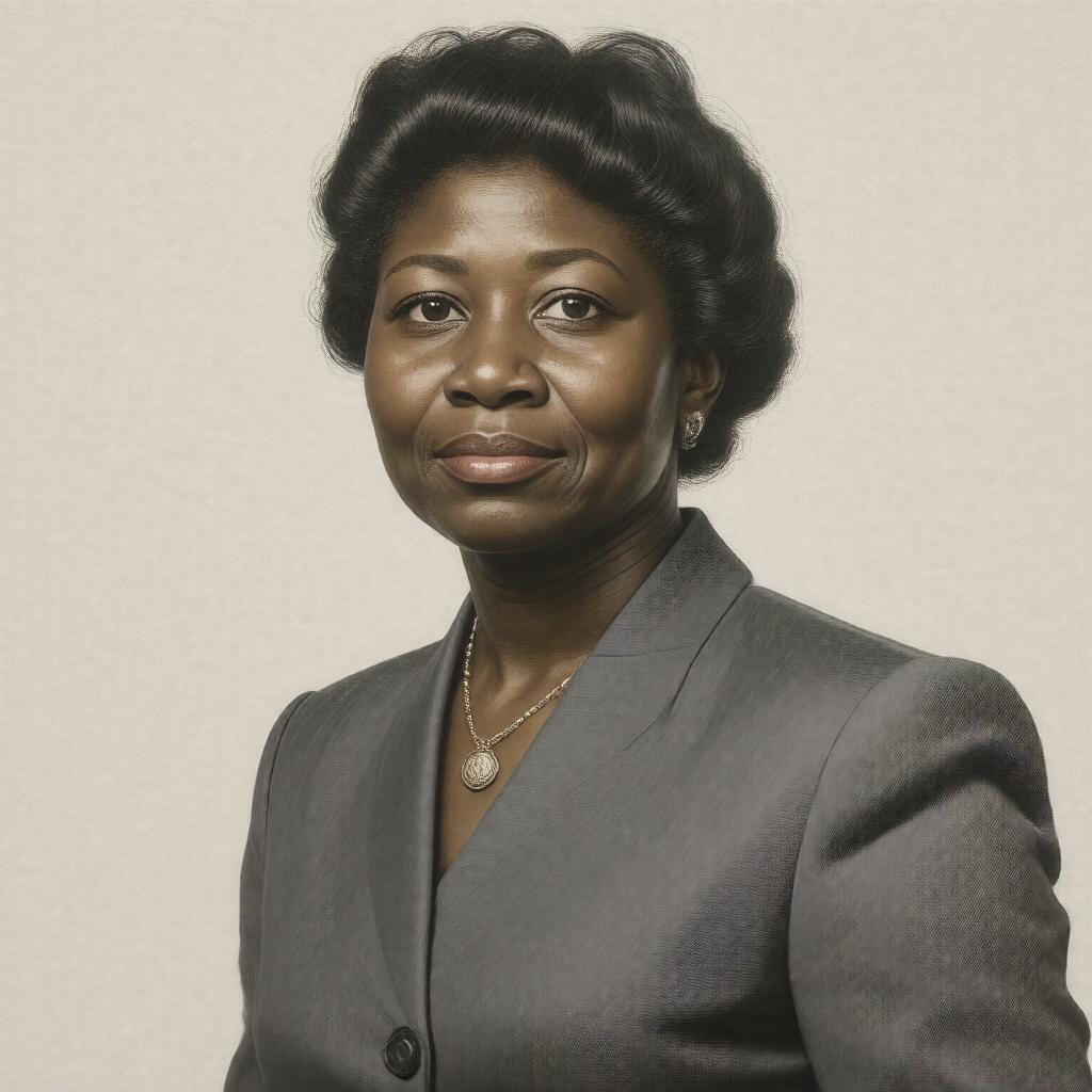 AI-created image of Betty Shabazz