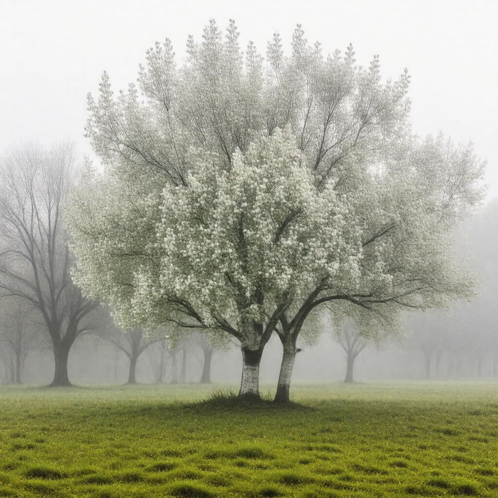 AI-created image of Betulaceae