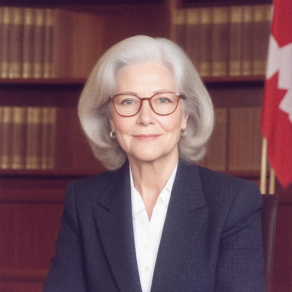 AI-created image of Beverley McLachlin