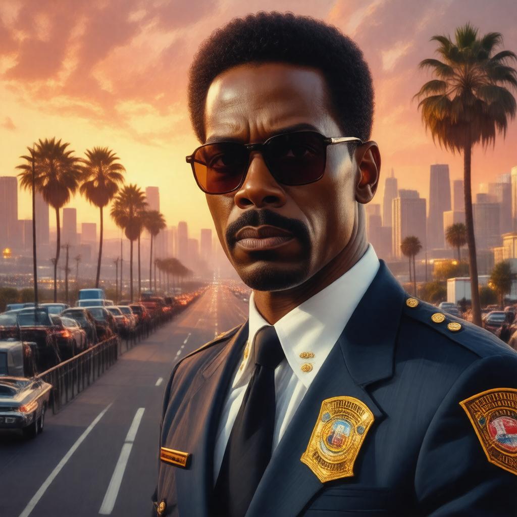 AI-created image of Beverly Hills Cop