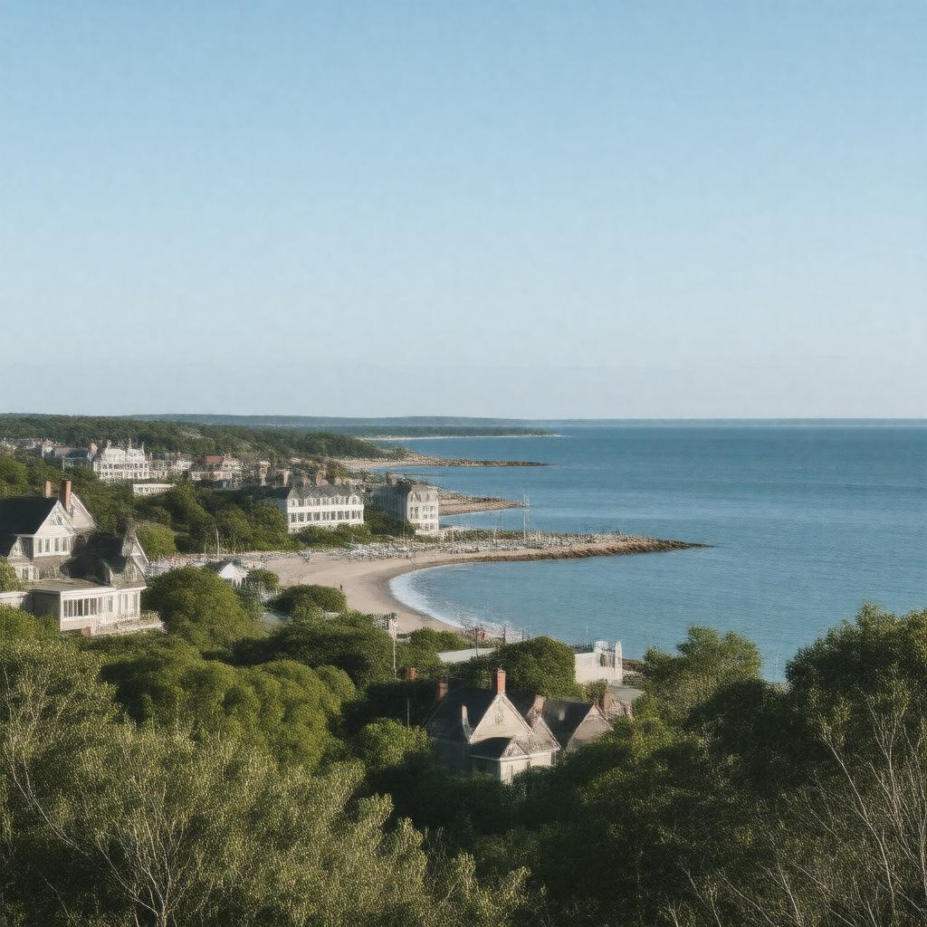 AI-created image of Beverly, Massachusetts
