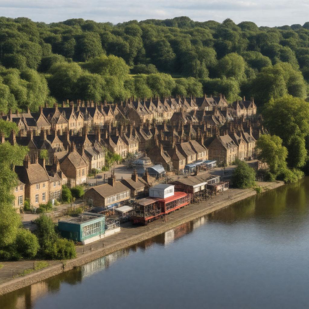 AI-created image of Bewdley