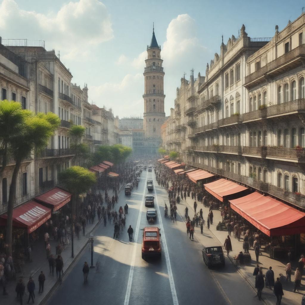 AI-created image of Beyoğlu