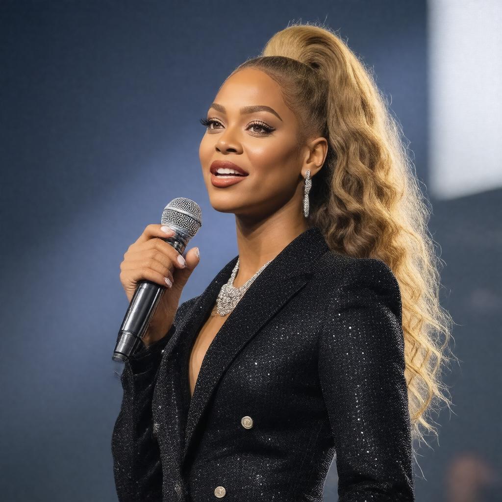 AI-created image of Beyoncé Giselle Knowles-Carter