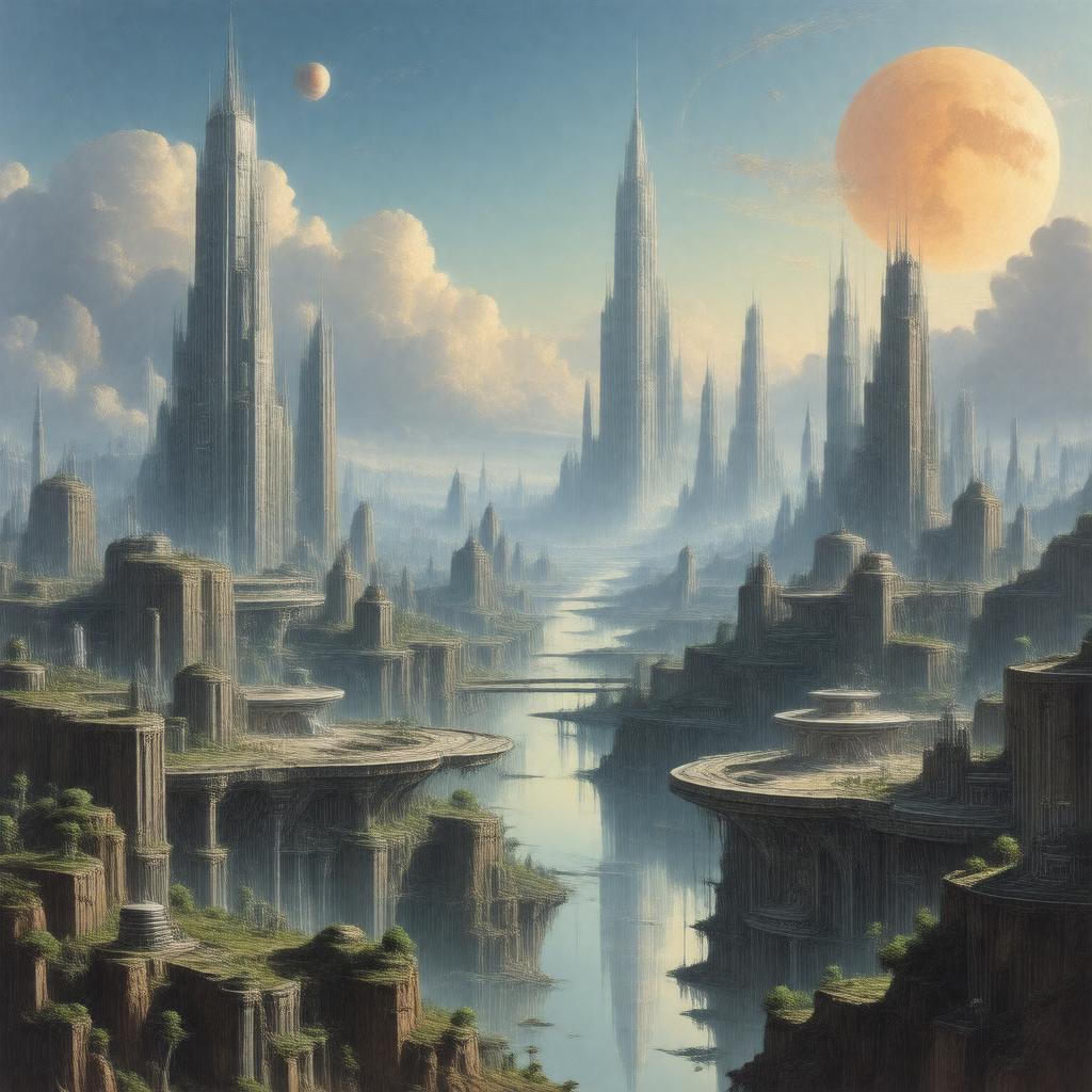 AI-created image of Beyond This Horizon