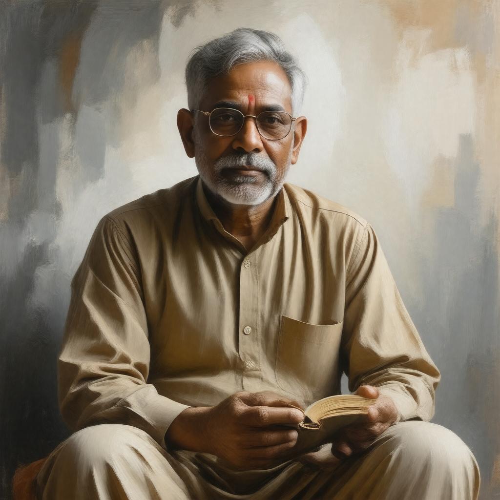 AI-created image of Bhagwati Charan Verma