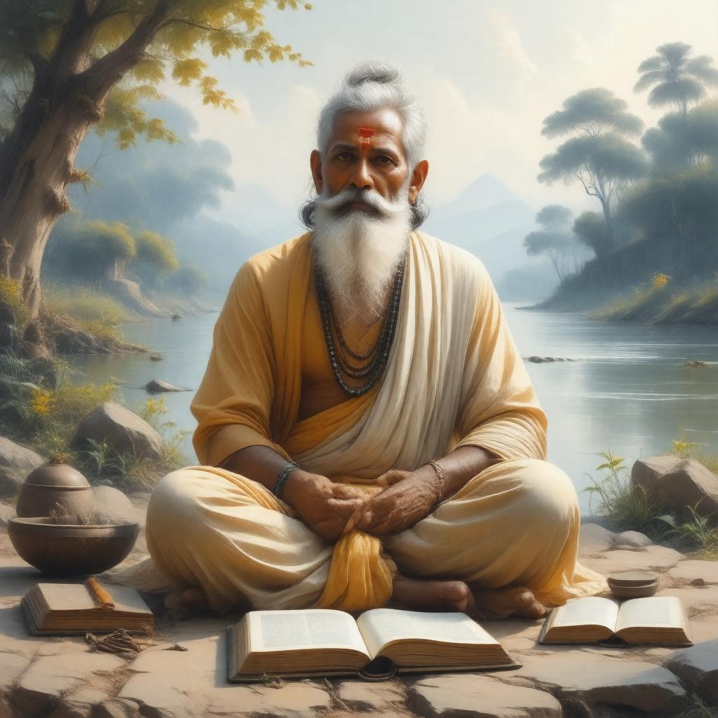 AI-created image of Bharadvaja