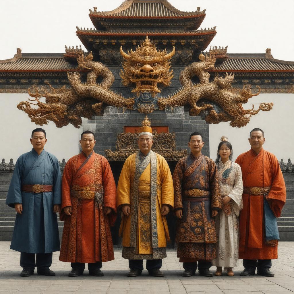 AI-created image of Bhutanese Royal Family