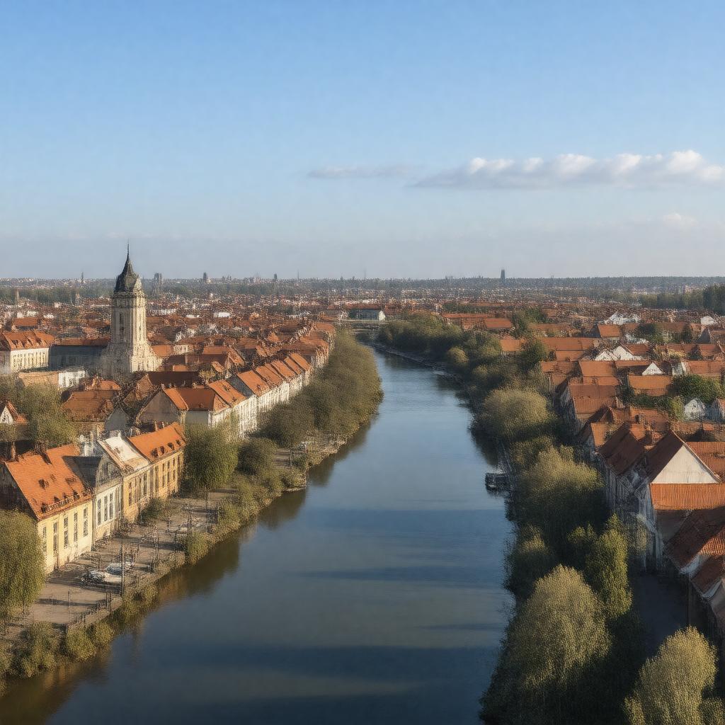 AI-created image of Biała Podlaska